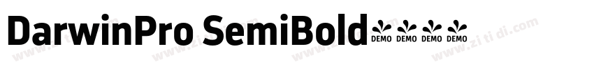 DarwinPro SemiBold字体转换 DarwinPro SemiBold字体转换
